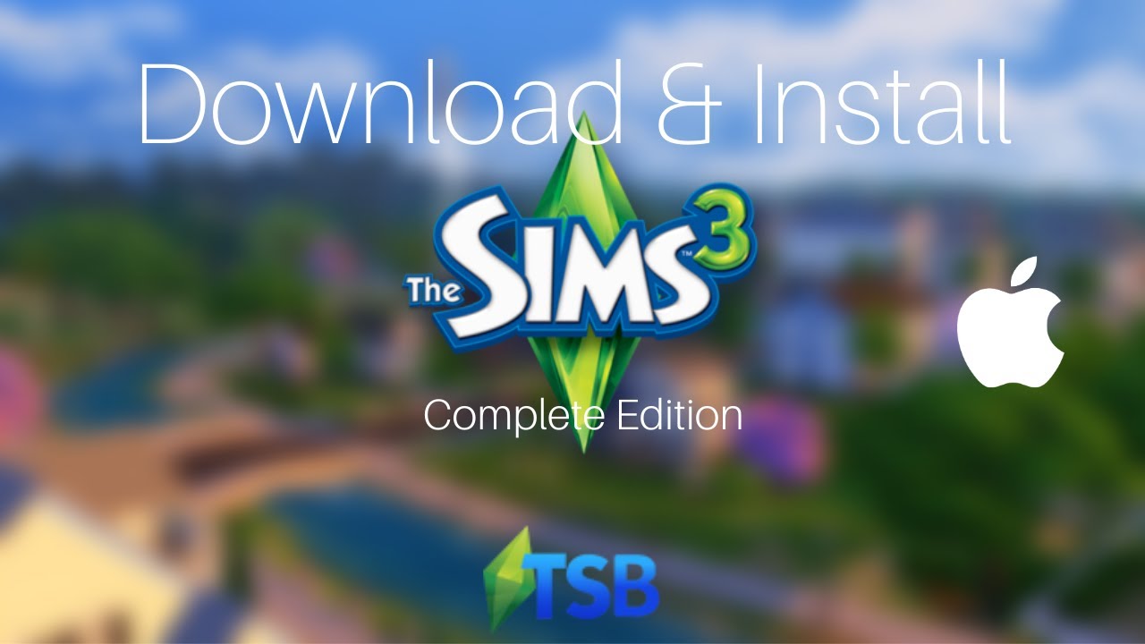 installing the sims on mac
